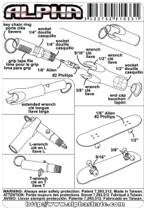Alpha skate tool instructions