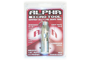 Front of Alpha skate tool packaging